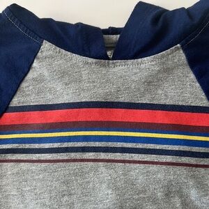 Boys long sleeve hooded T shirt. Epic Threads.